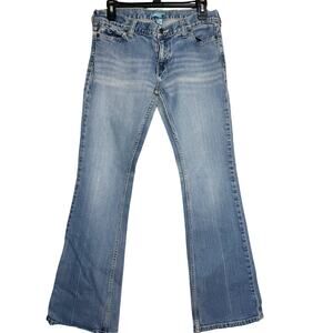 *Vintage* HOLLISTER Low Rise Boot Leg Flared Jeans/Denim w/ Stretch, Size 7